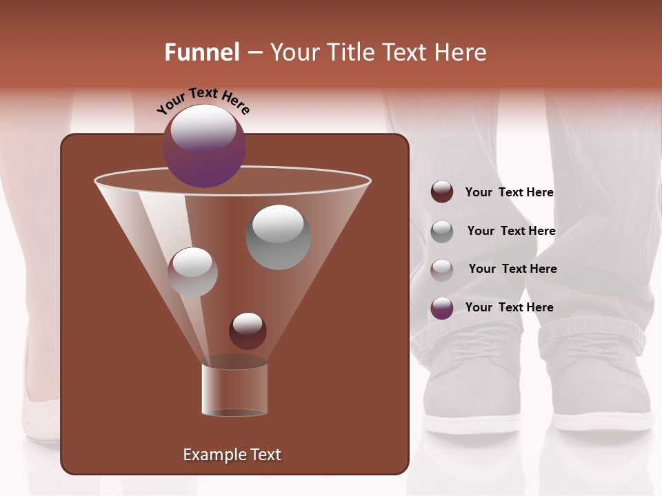 A Couple Of People Standing Next To Each Other PowerPoint Template