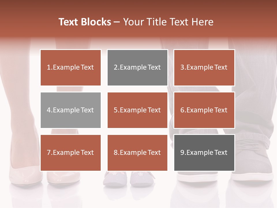 A Couple Of People Standing Next To Each Other PowerPoint Template