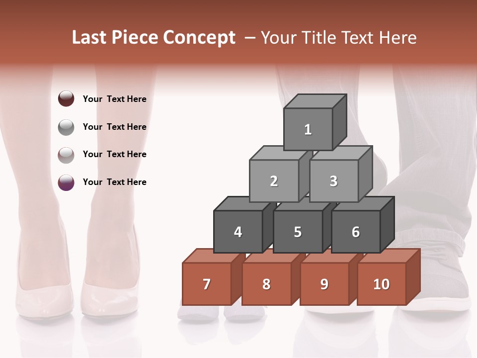 A Couple Of People Standing Next To Each Other PowerPoint Template