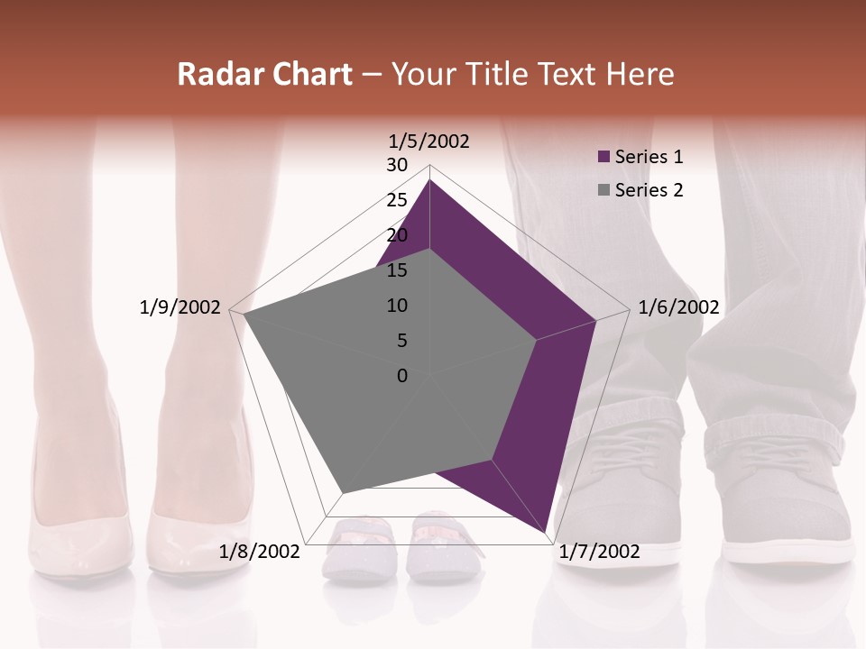 A Couple Of People Standing Next To Each Other PowerPoint Template