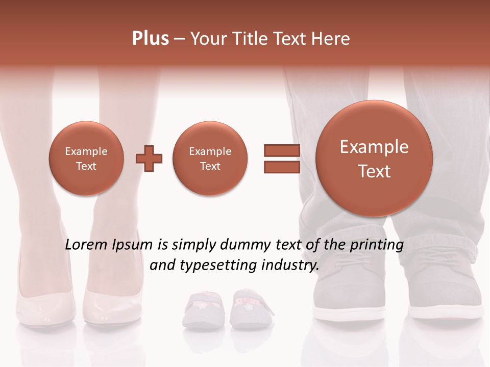 A Couple Of People Standing Next To Each Other PowerPoint Template