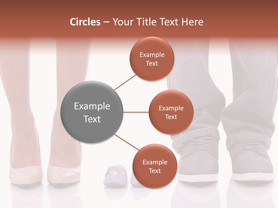 A Couple Of People Standing Next To Each Other PowerPoint Template