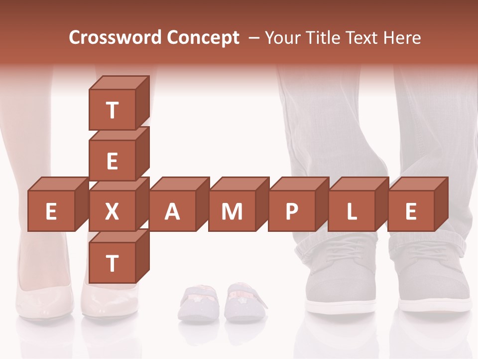 A Couple Of People Standing Next To Each Other PowerPoint Template