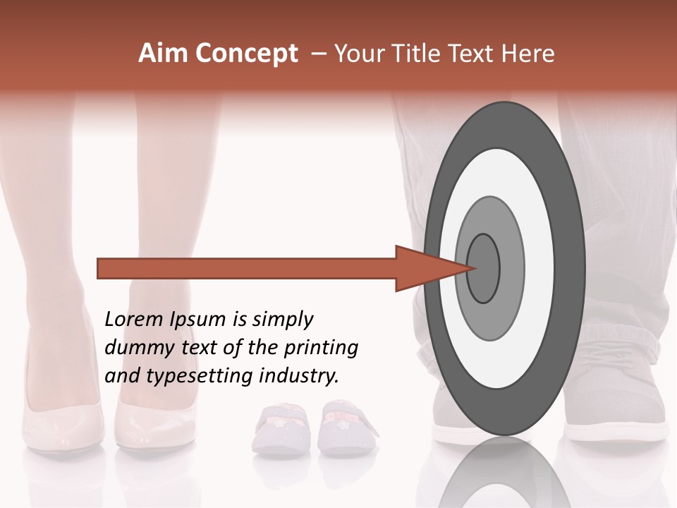 A Couple Of People Standing Next To Each Other PowerPoint Template