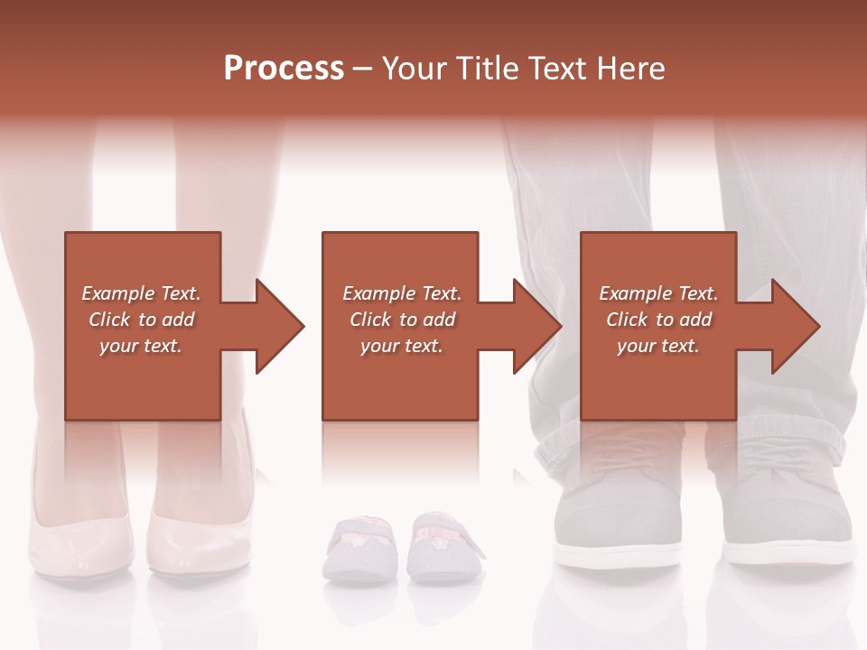 A Couple Of People Standing Next To Each Other PowerPoint Template