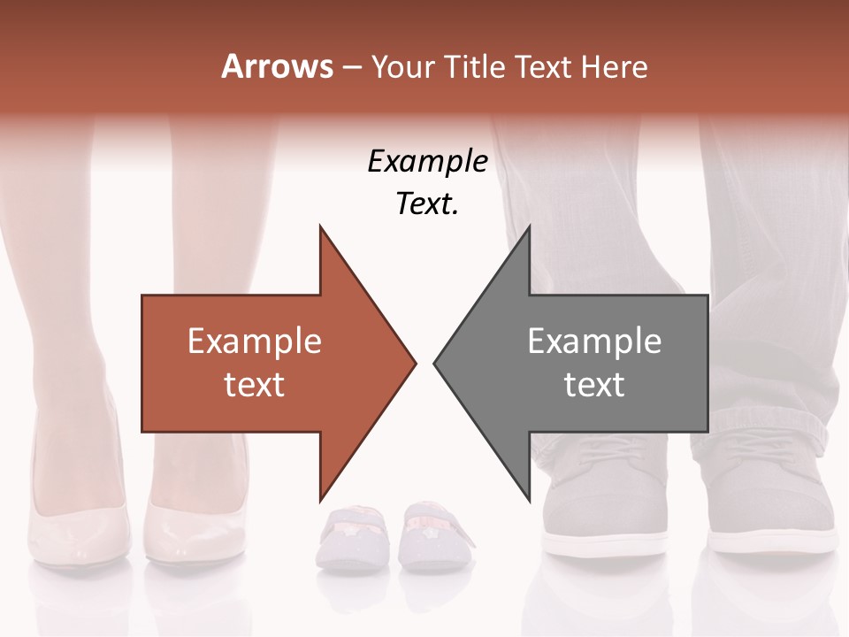 A Couple Of People Standing Next To Each Other PowerPoint Template