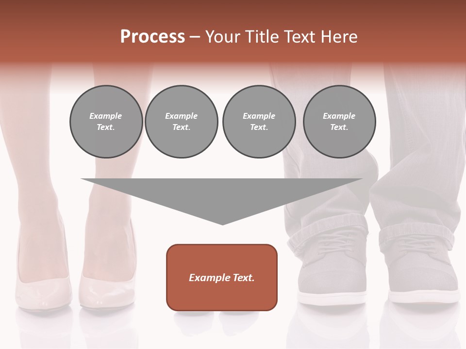 A Couple Of People Standing Next To Each Other PowerPoint Template
