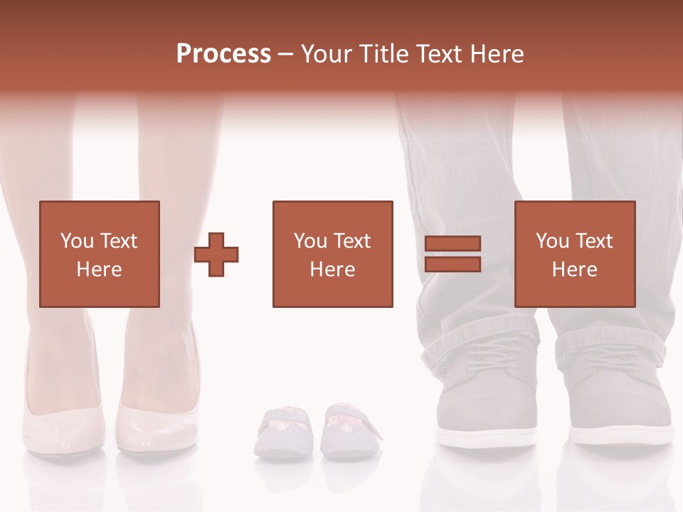 A Couple Of People Standing Next To Each Other PowerPoint Template