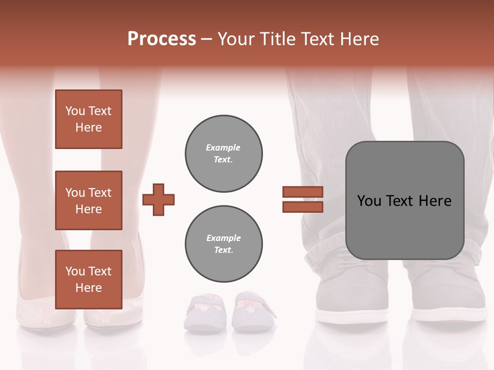 A Couple Of People Standing Next To Each Other PowerPoint Template
