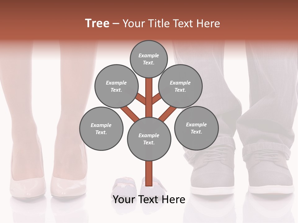 A Couple Of People Standing Next To Each Other PowerPoint Template