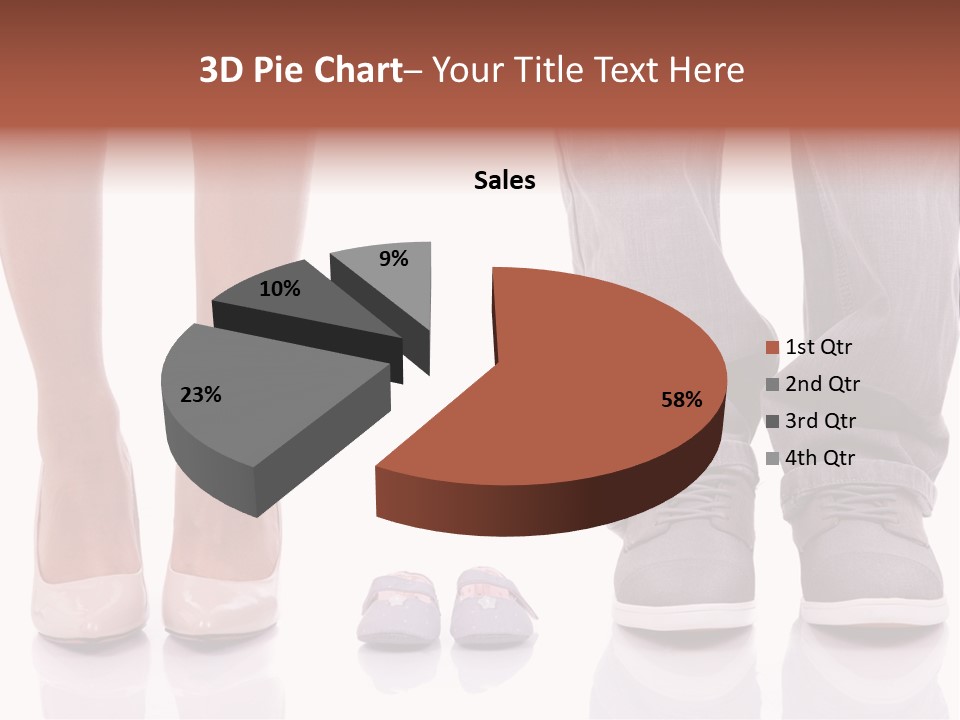 A Couple Of People Standing Next To Each Other PowerPoint Template