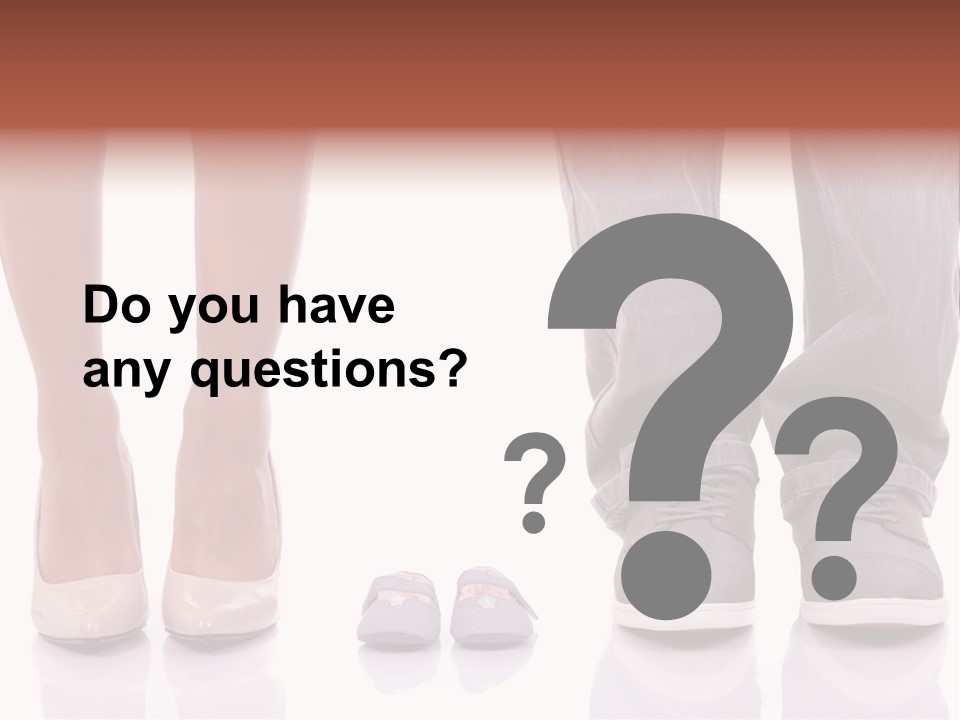 A Couple Of People Standing Next To Each Other PowerPoint Template