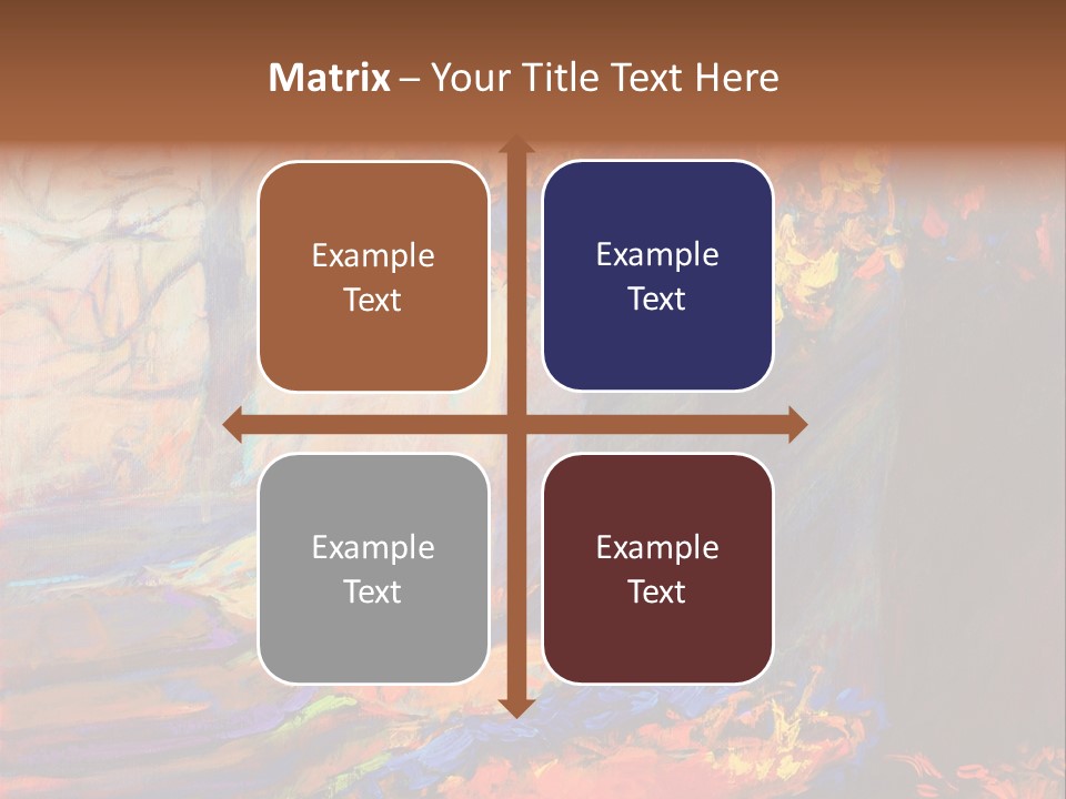 Country Creative Autumn PowerPoint Template