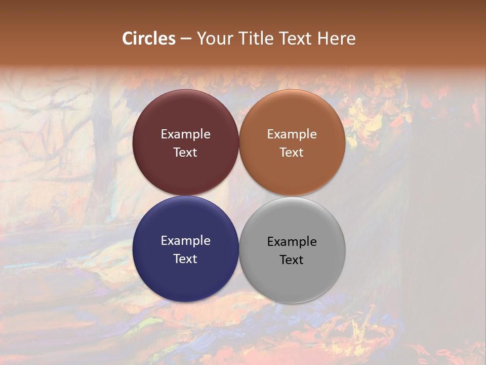 Country Creative Autumn PowerPoint Template