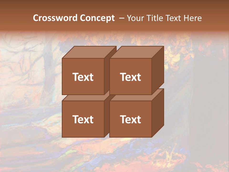 Country Creative Autumn PowerPoint Template