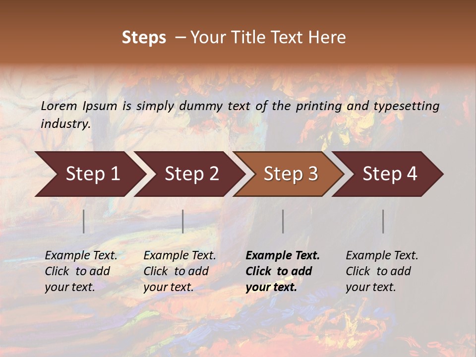 Country Creative Autumn PowerPoint Template