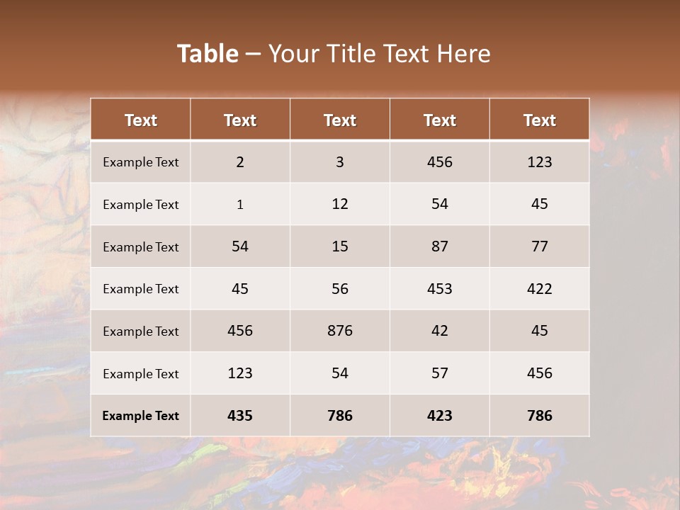 Country Creative Autumn PowerPoint Template