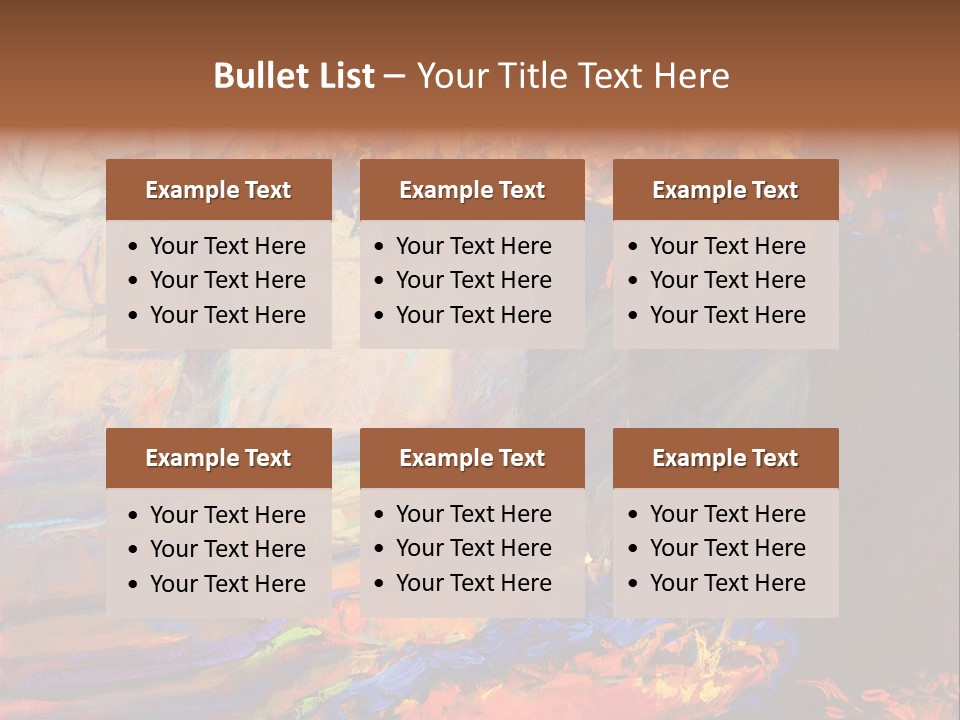 Country Creative Autumn PowerPoint Template