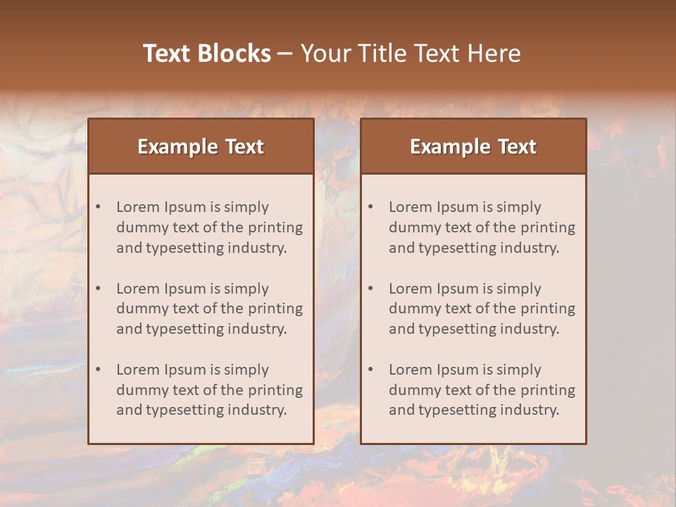Country Creative Autumn PowerPoint Template