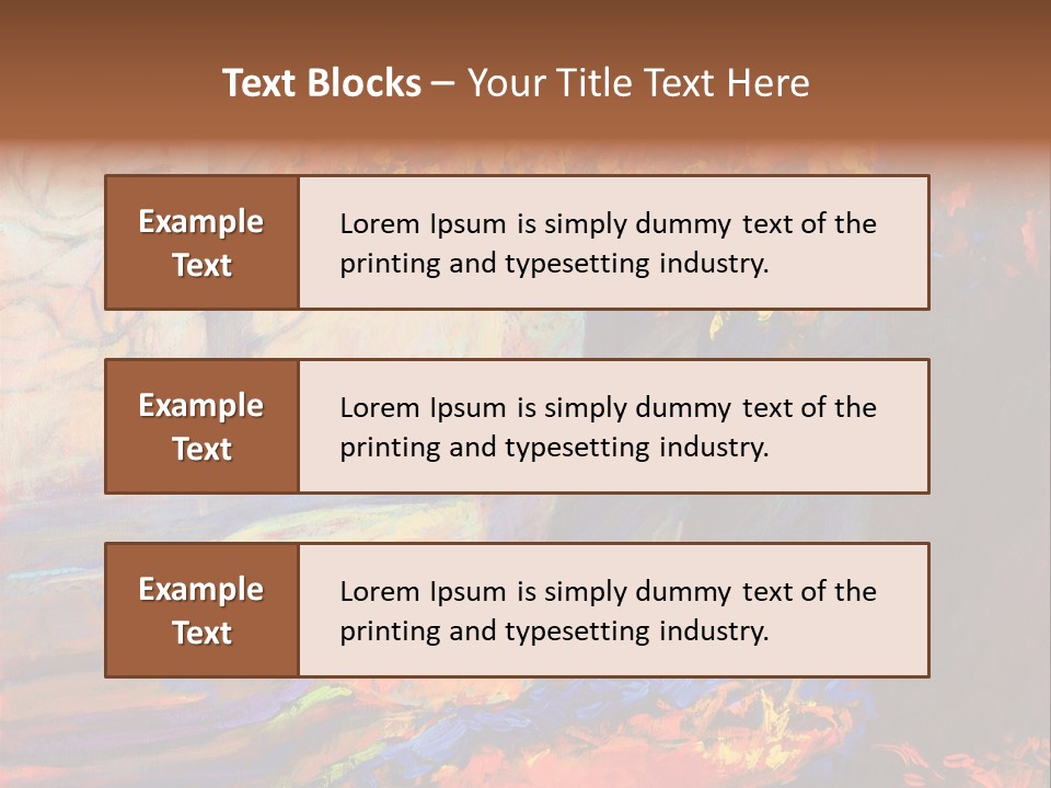 Country Creative Autumn PowerPoint Template