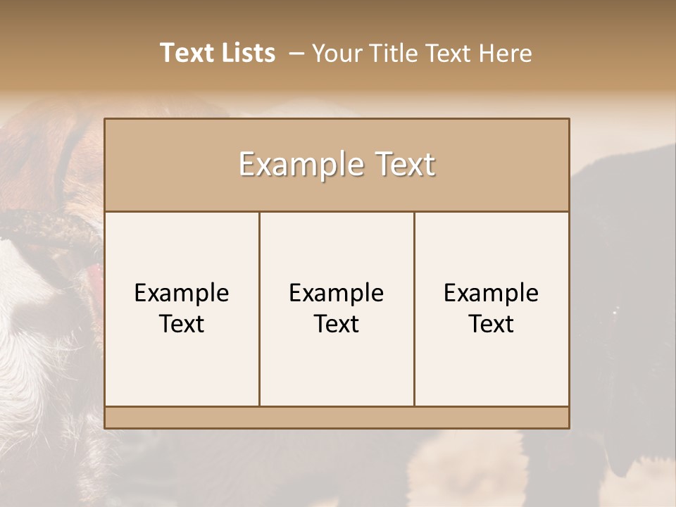 Animal Racing Active PowerPoint Template