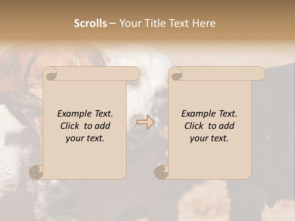 Animal Racing Active PowerPoint Template