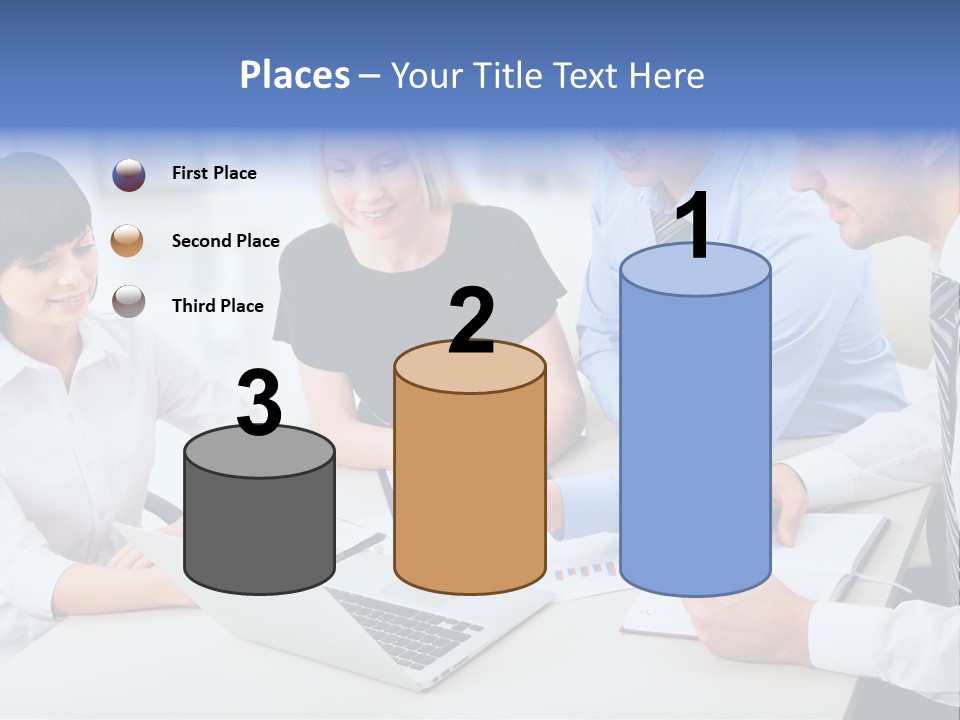 Study Businesspeople Businessman PowerPoint Template