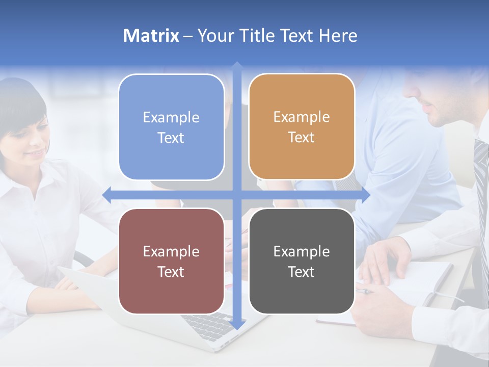 Study Businesspeople Businessman PowerPoint Template