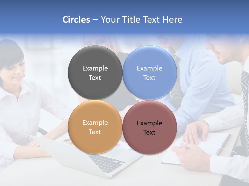 Study Businesspeople Businessman PowerPoint Template