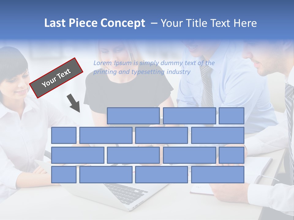 Study Businesspeople Businessman PowerPoint Template