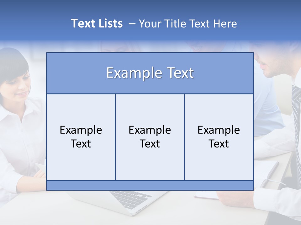 Study Businesspeople Businessman PowerPoint Template