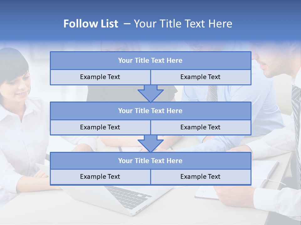 Study Businesspeople Businessman PowerPoint Template