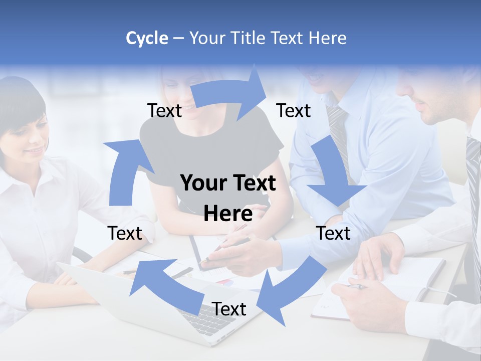 Study Businesspeople Businessman PowerPoint Template