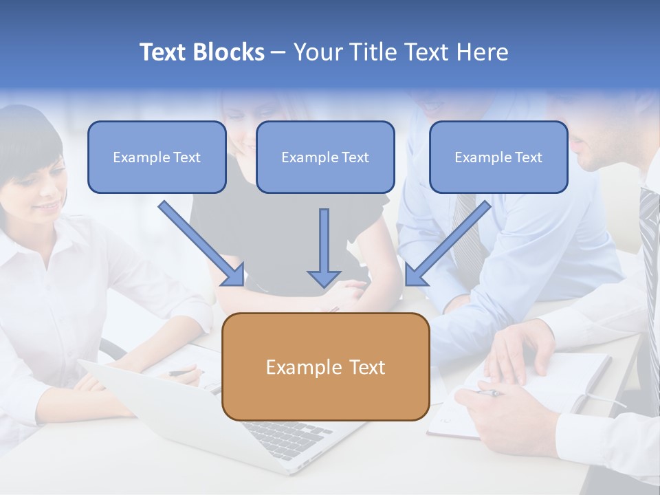 Study Businesspeople Businessman PowerPoint Template