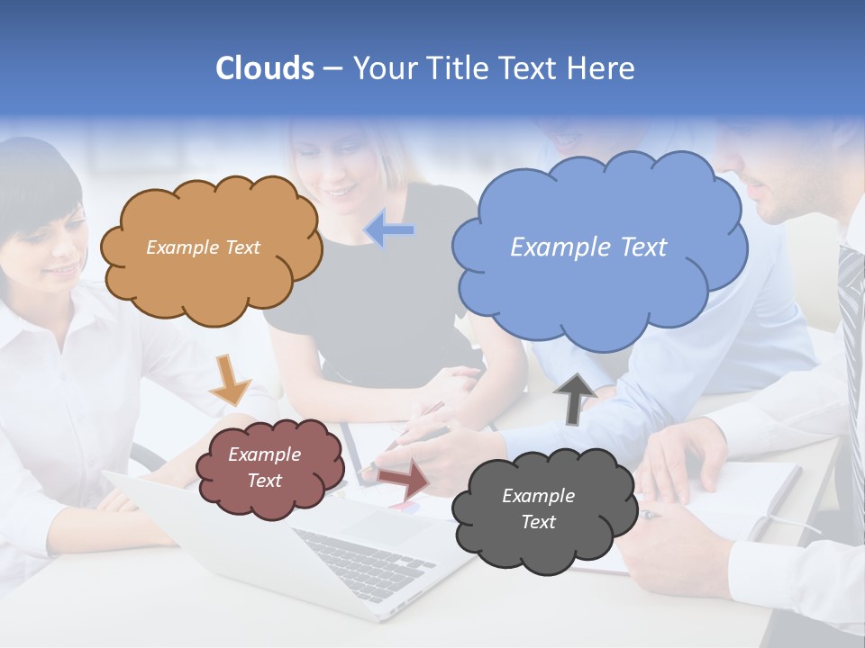 Study Businesspeople Businessman PowerPoint Template