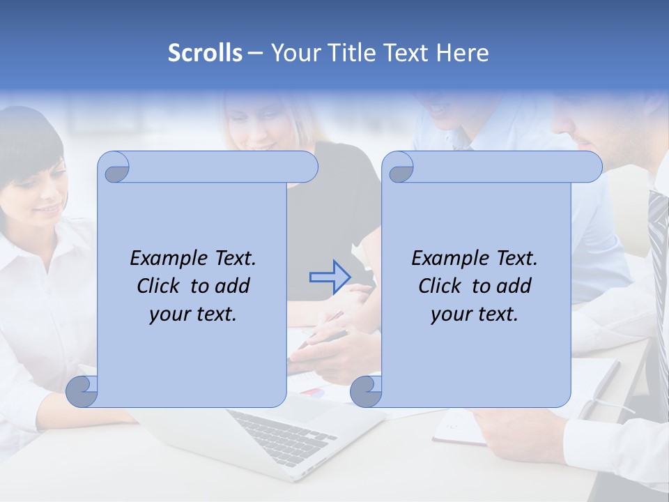 Study Businesspeople Businessman PowerPoint Template