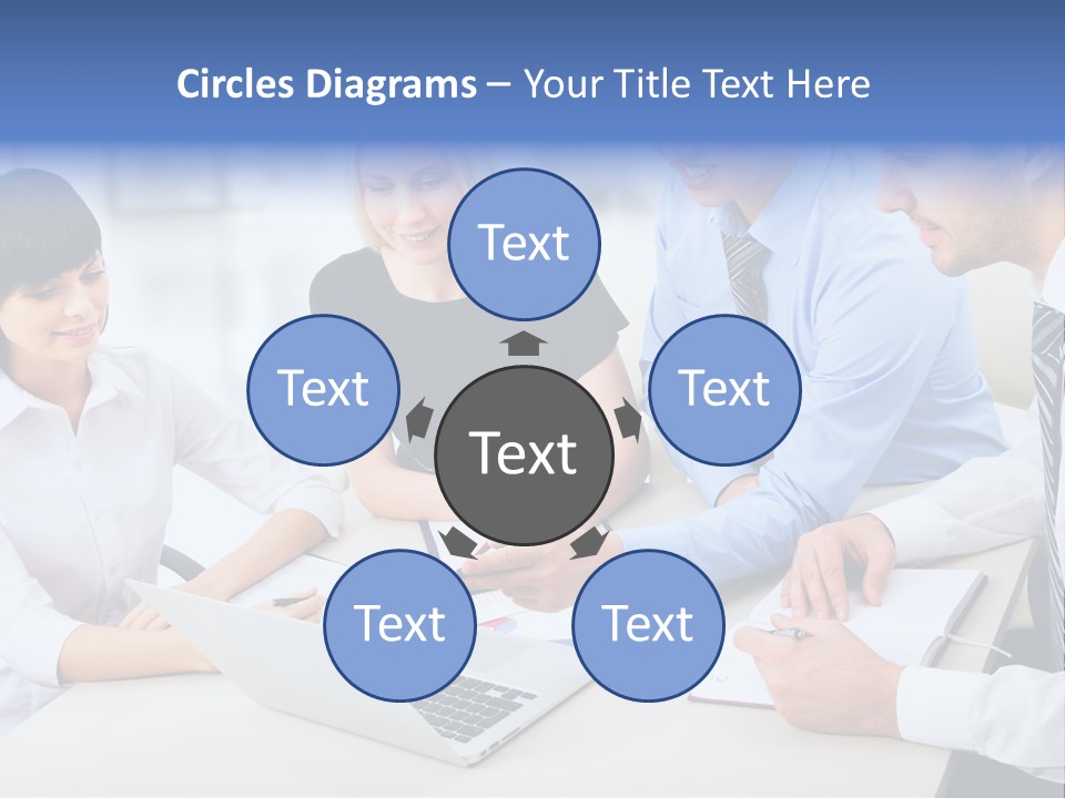 Study Businesspeople Businessman PowerPoint Template