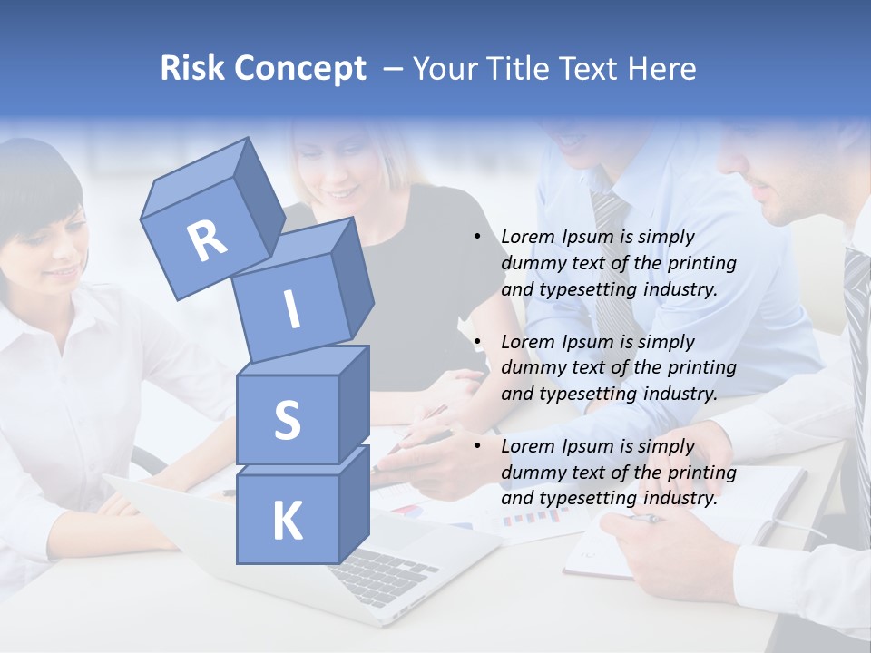 Study Businesspeople Businessman PowerPoint Template