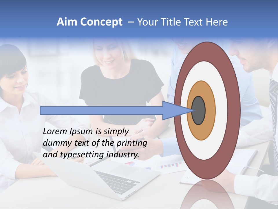 Study Businesspeople Businessman PowerPoint Template