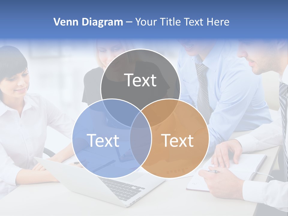 Study Businesspeople Businessman PowerPoint Template