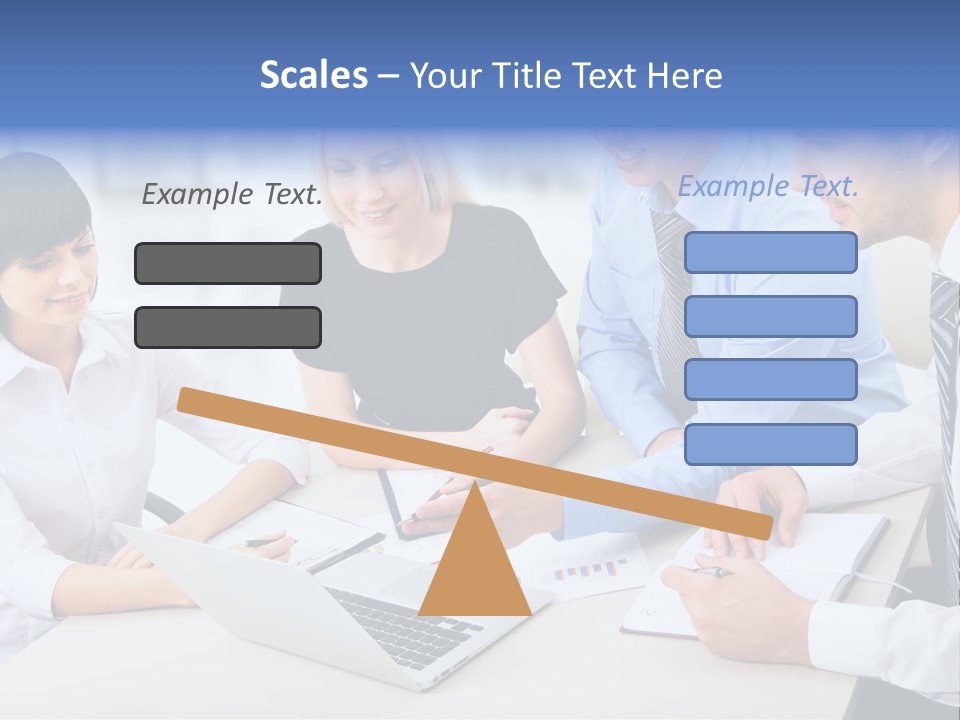 Study Businesspeople Businessman PowerPoint Template