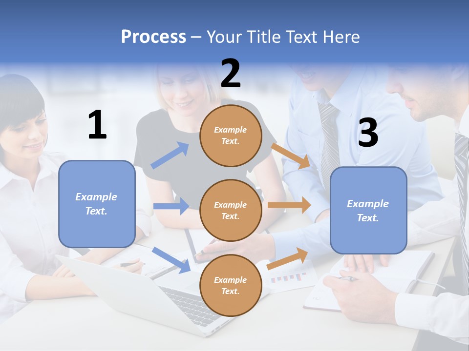Study Businesspeople Businessman PowerPoint Template