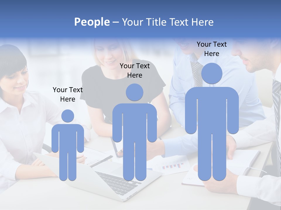 Study Businesspeople Businessman PowerPoint Template