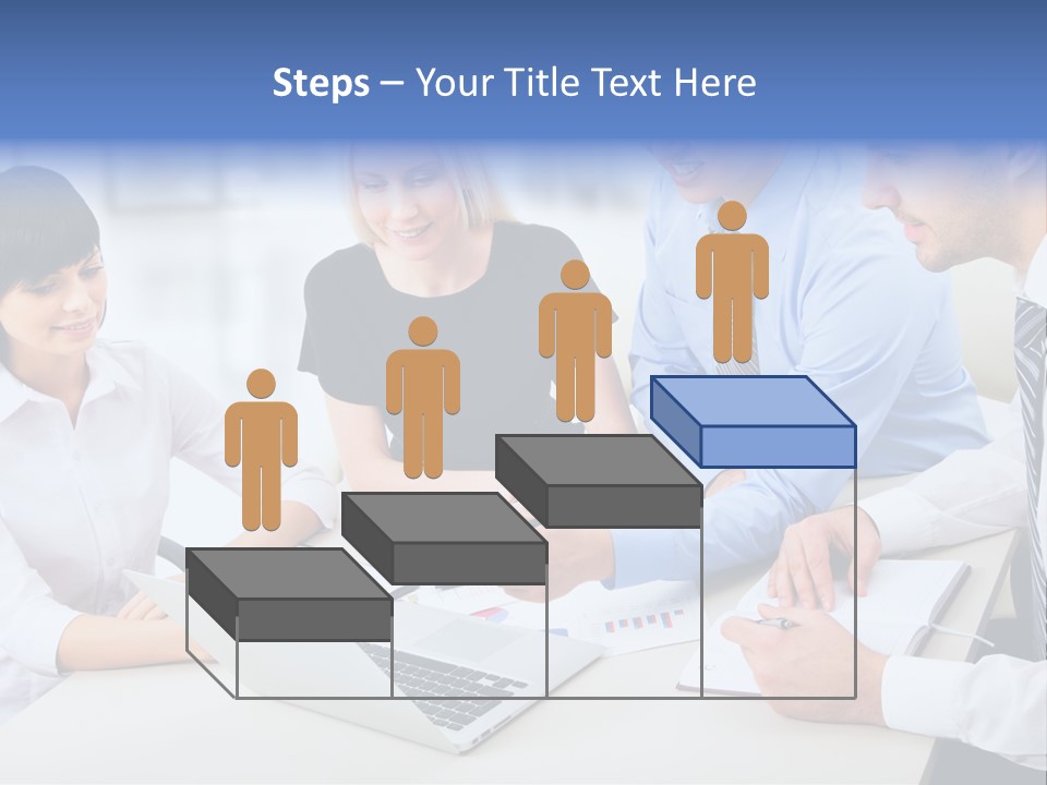 Study Businesspeople Businessman PowerPoint Template