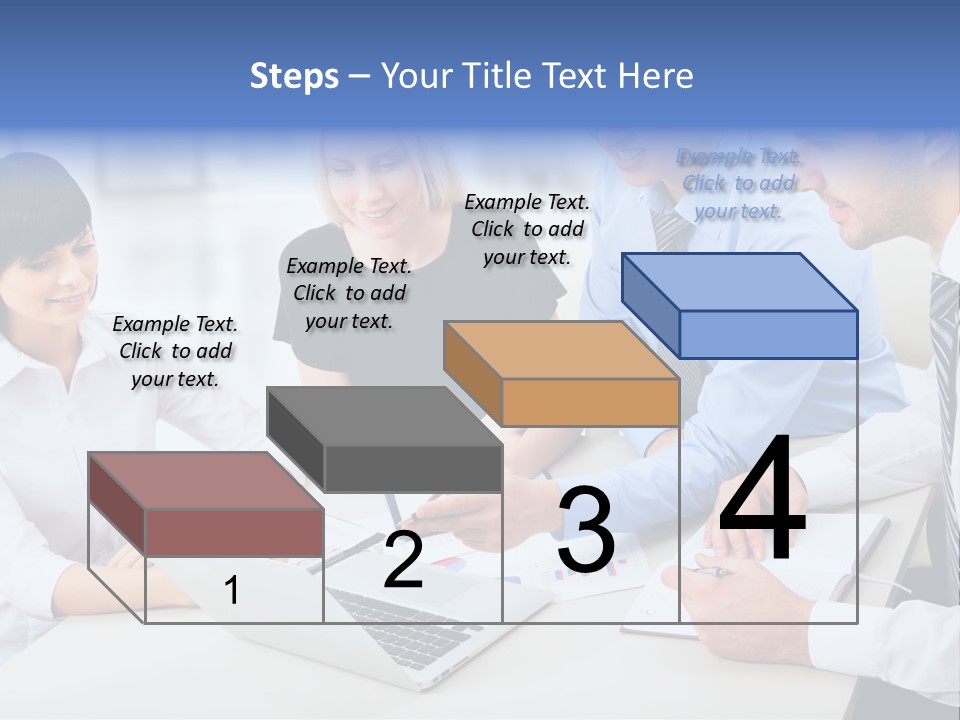 Study Businesspeople Businessman PowerPoint Template
