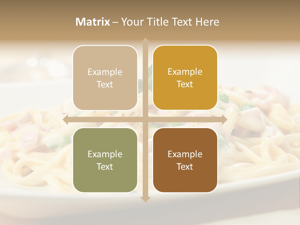 Italian Pasta Food And Drink Pasta Sauce PowerPoint Template