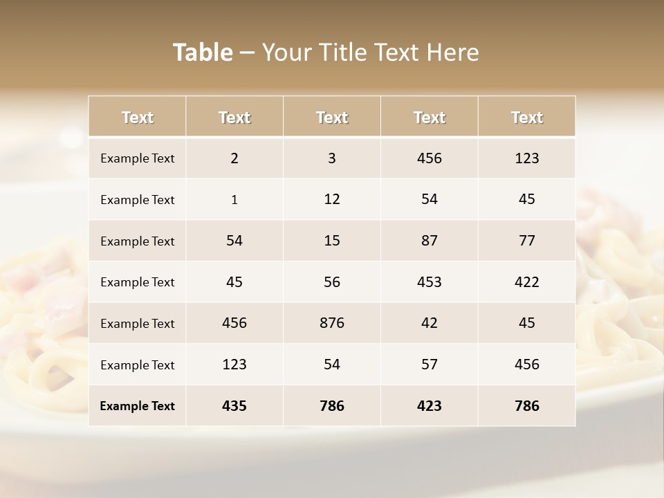 Italian Pasta Food And Drink Pasta Sauce PowerPoint Template