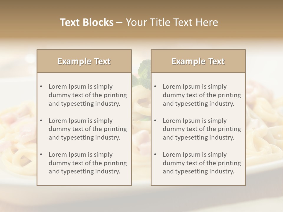 Italian Pasta Food And Drink Pasta Sauce PowerPoint Template
