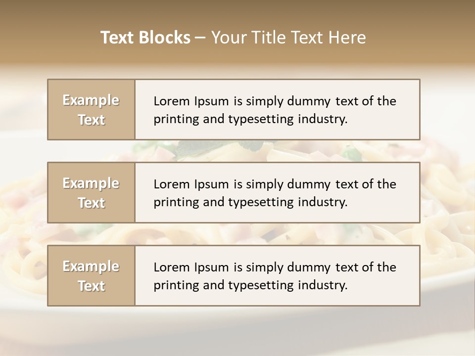 Italian Pasta Food And Drink Pasta Sauce PowerPoint Template
