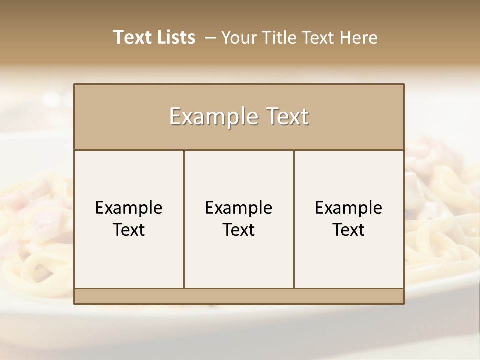 Italian Pasta Food And Drink Pasta Sauce PowerPoint Template
